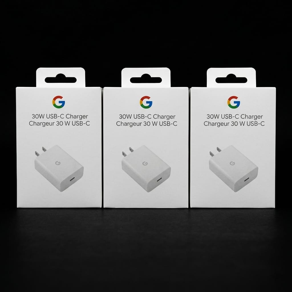 Google Pixel 30W USB-C Charger – Fast Charging Power Adapter