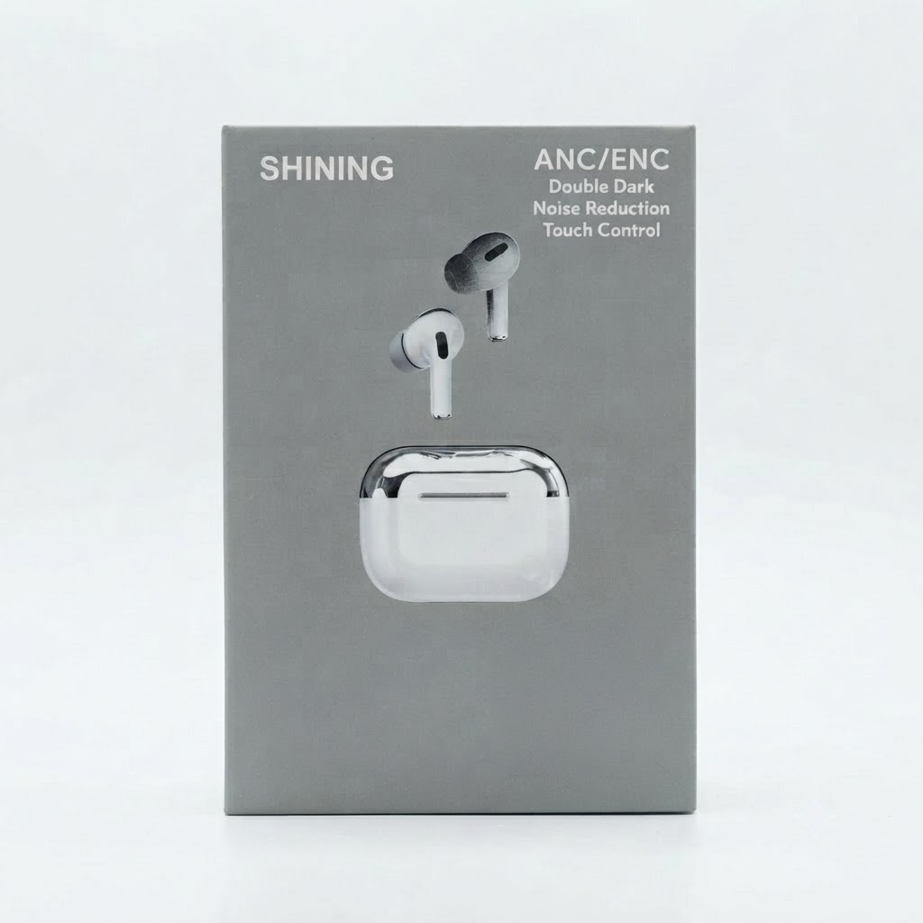 Shining ANC/ENC True Wireless Earbuds – ANC, ENC Noise Cancellation & Touch Control