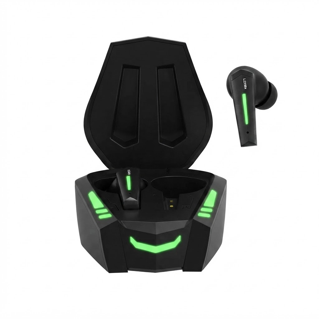 Login L-211 Gaming TWS Earbuds | Bluetooth 5.1 Low Latency Wireless Earbuds