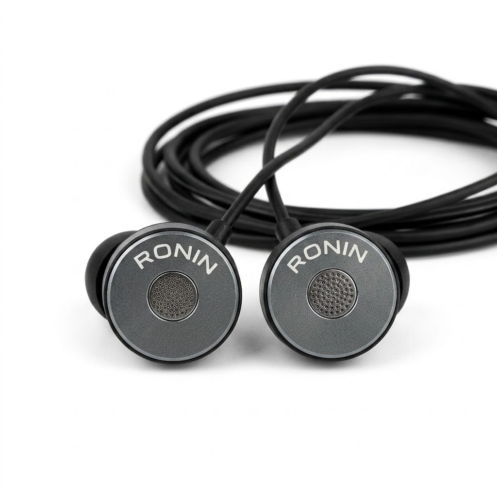 RONIN R27 Type-C Handsfree – Premium Wired Earphones with Deep Bass