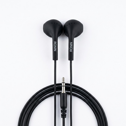Ronin R-5 Type-C Crystal Clear Sound Handsfree | Ergonomic Lightweight Wired Earphones with Thunderous Bass