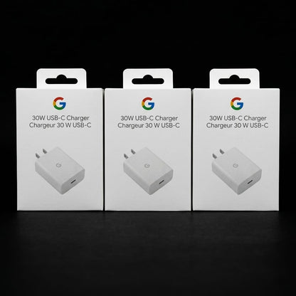 Google Pixel 30W USB-C Charger – Fast Charging Power Adapter