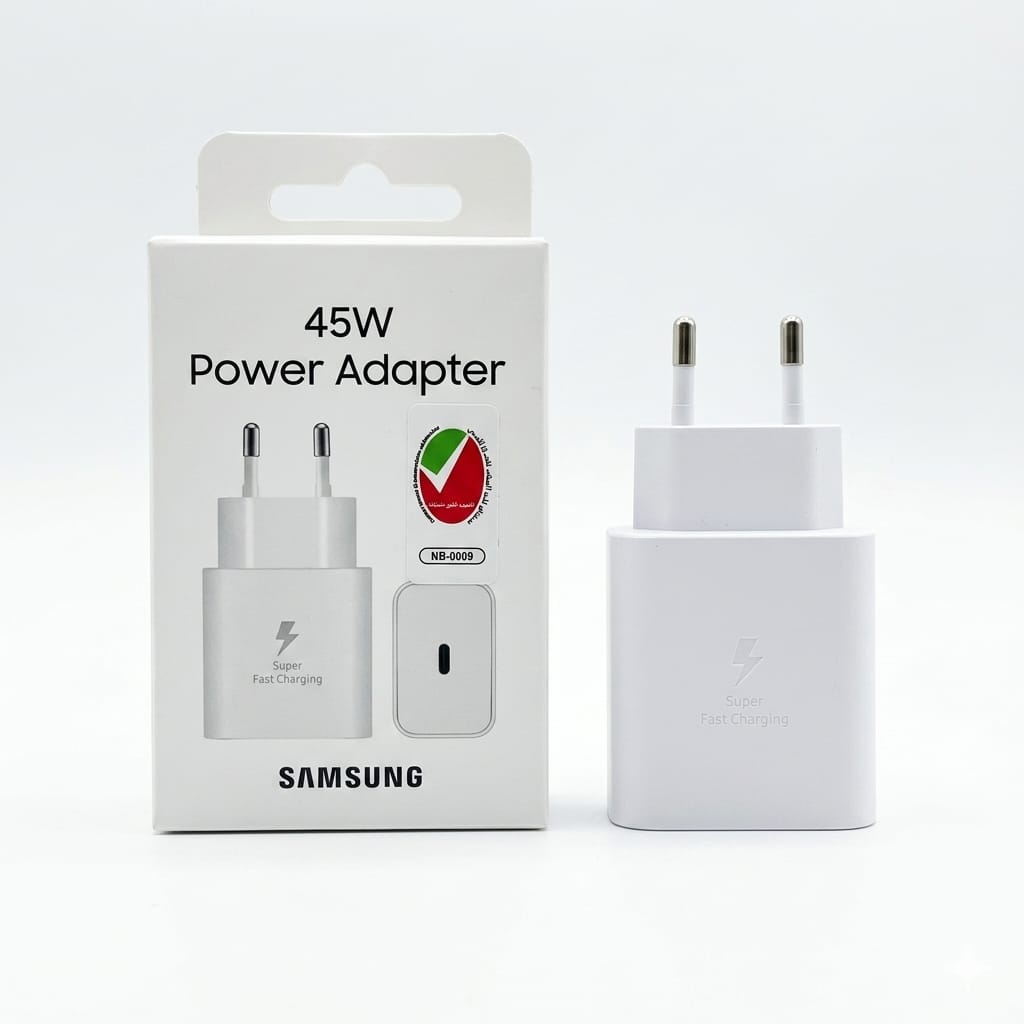 Original Samsung Super Fast Chargers – 25W & 45W USB-C PD Adapter