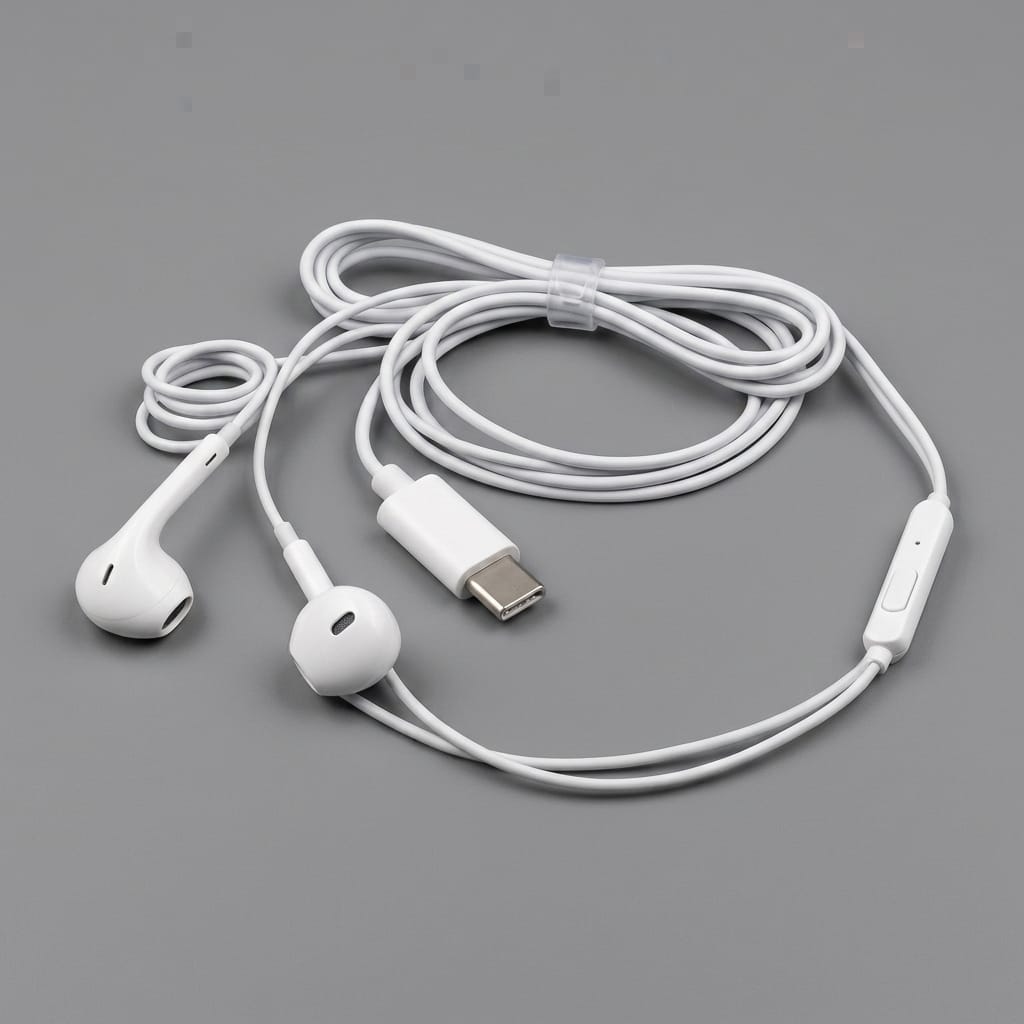 Infinix Original Type-C Handfree – Clear Sound Wired Earphones