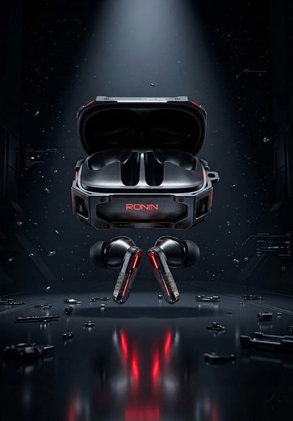 RONIN VOX R7085 Wireless Earbuds – ANC + ENC Noise Cancellation & Premium Sound