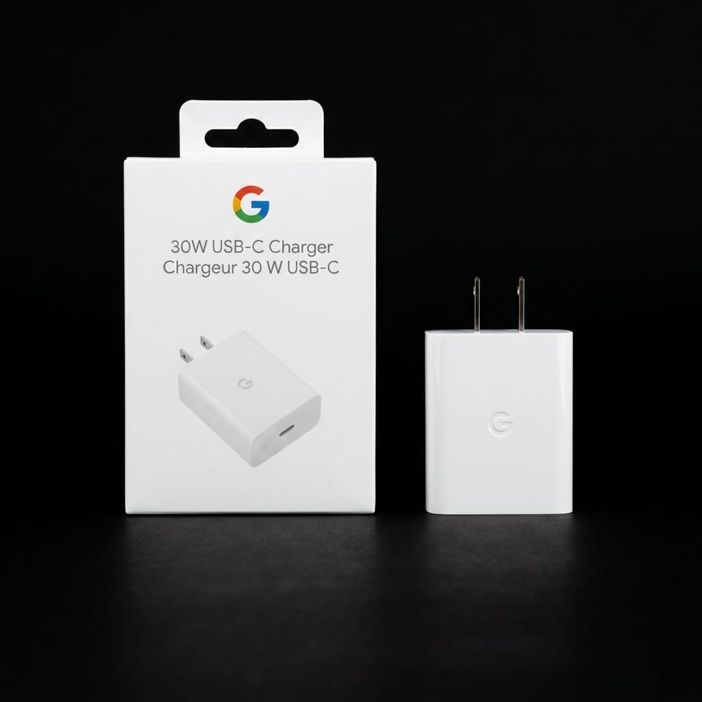 Google Pixel 30W USB-C Charger – Fast Charging Power Adapter