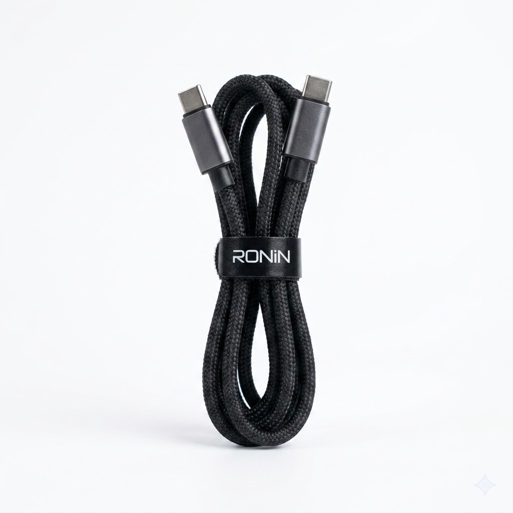 RONIN R2050 240W Type-C to Type-C Fast Charging Cable – Ultra-Fast Power Delivery Cable
