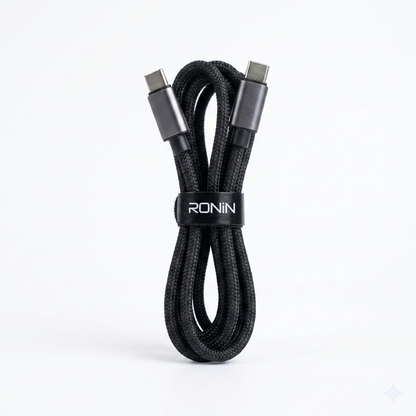 RONIN R2050 240W Type-C to Type-C Fast Charging Cable – Ultra-Fast Power Delivery Cable