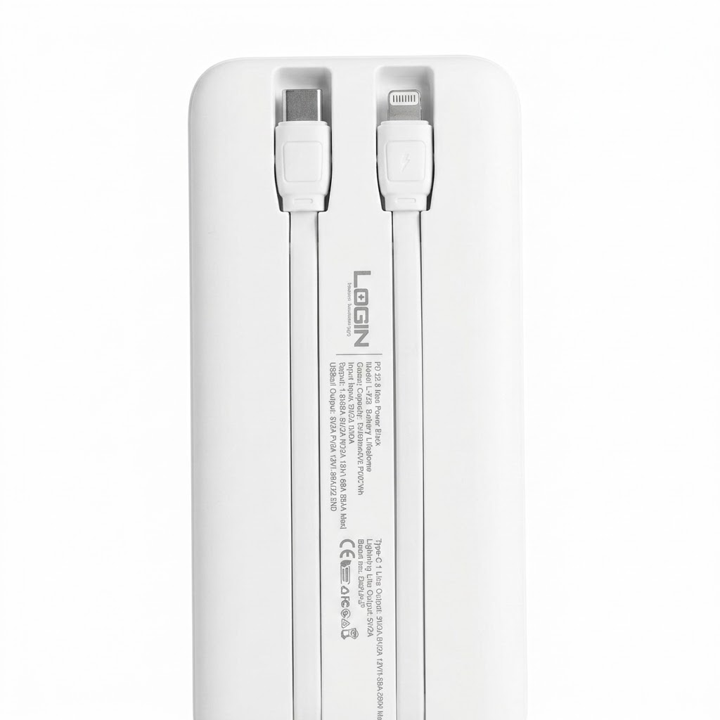 LOGIN L709 10000mAh Power Bank – Fast Charging Portable Backup Battery