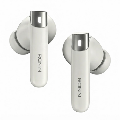 Ronin Glacier R-7110 by Hasan Raheem Wireless Earbuds – ANC 30dB, 13mm Drivers, Bluetooth 5.4