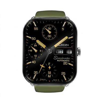 LOGIN L-102 Smartwatch – 2.01" AMOLED Display with Bluetooth Calling