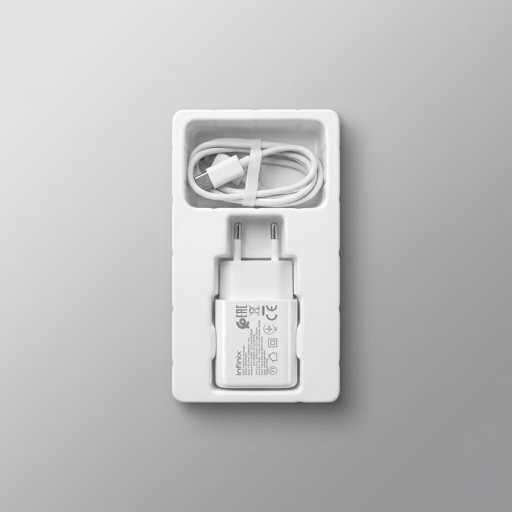 Infinix Charger Kit – Original 10W USB-A & 30W Type-C Fast Charging Adapter
