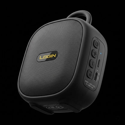 LOGIN Revok Wireless Speaker – Portable Bluetooth Speaker with Powerful Sound