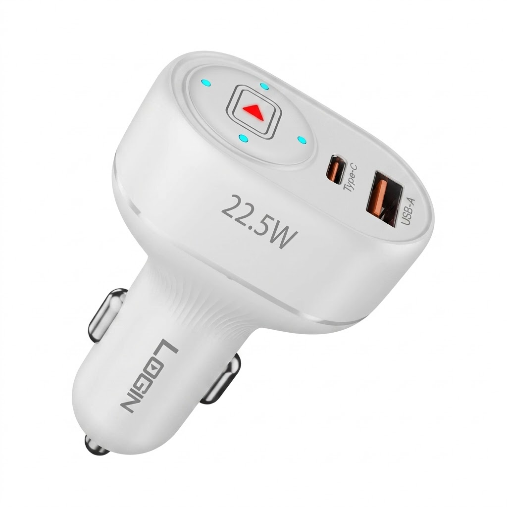L-600 Driveon Car Charger | Dual USB Ports & Fast Charging