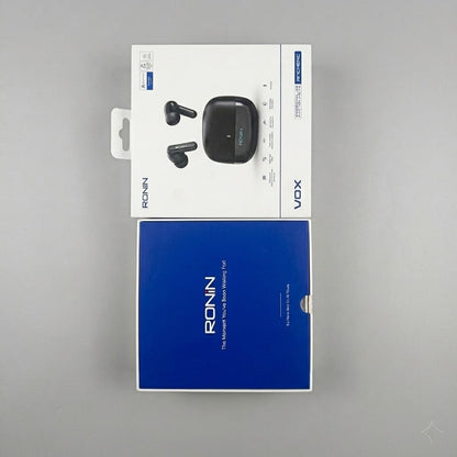 RONIN VOX R7085 Wireless Earbuds – ANC + ENC Noise Cancellation & Premium Sound