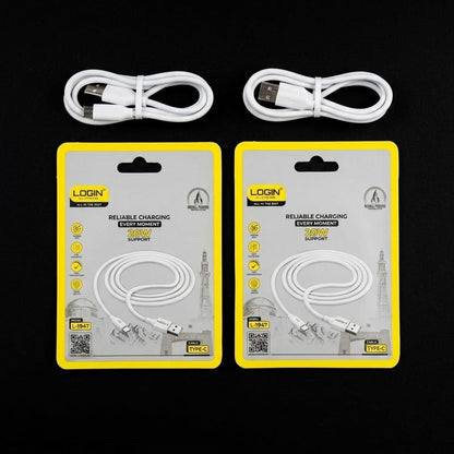 LOGIN L1947 USB to Type-C Charging Cable – Fast Charging & Data Sync