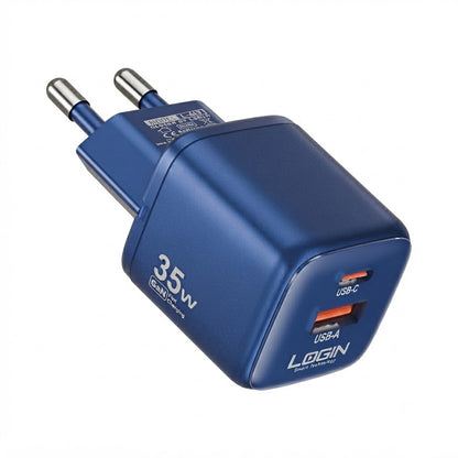 L-413 GaNGo 35W Fast Charger | USB-A & USB-C PD Ports