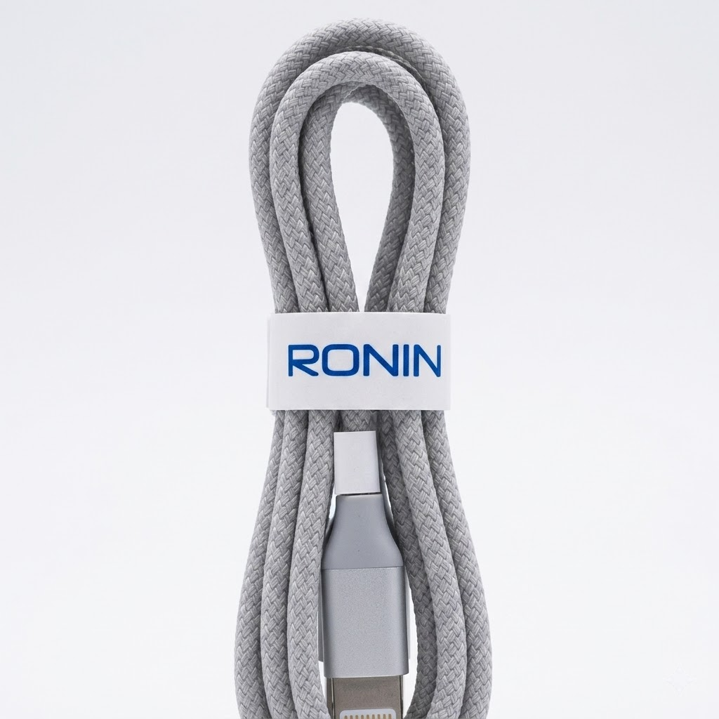 RONIN R2040 Type-C to Type-C Fast Charging Cable – High-Speed Power Delivery Cable