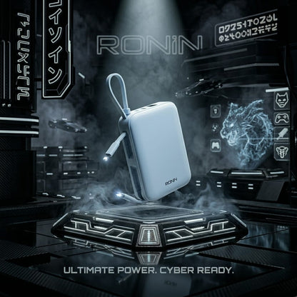 RONIN Aqua 20000mAh Power Bank – Fast Charging Portable Backup Battery