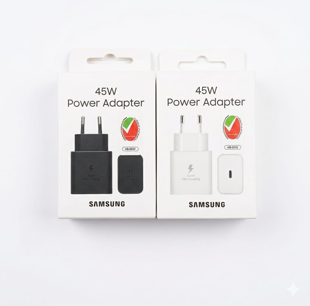 Original Samsung Super Fast Chargers – 25W & 45W USB-C PD Adapter