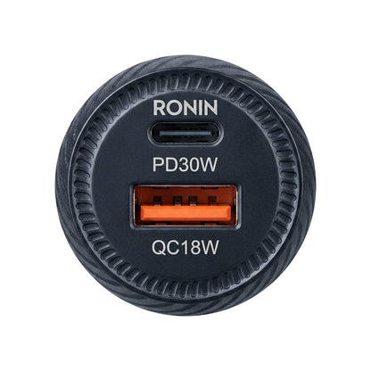Ronin R2505 45W Car Charger – Super Fast USB-C Charging Adapter
