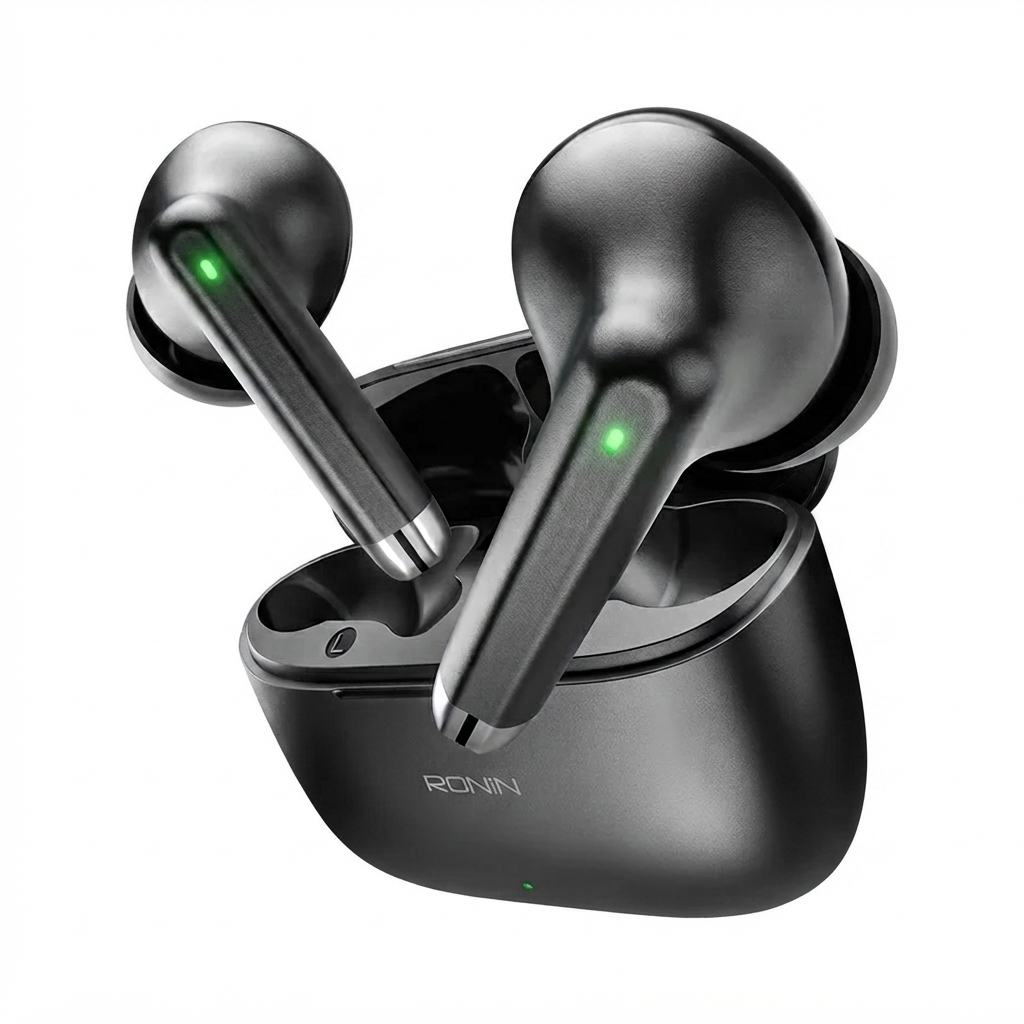 RONIN Vivid R-740 Wireless Earbuds – 13mm Immersive Stereo Sound