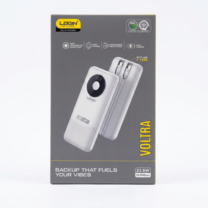 LOGIN L709 10000mAh Power Bank – Fast Charging Portable Backup Battery