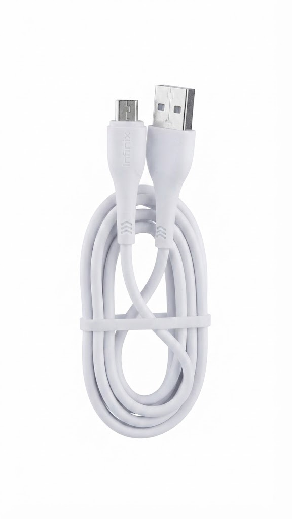 Infinix Original Fast Charging Cable – USB-A to Type-C & USB-A to Micro USB
