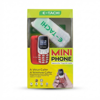 E-TACHI Mini Phone 0.66" Display 350mAh Battery Dual SIM Type-C