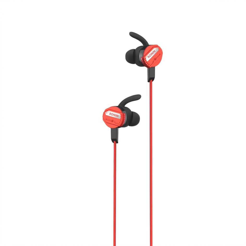 RONIN R007 Wireless Neckband Bluetooth Earphones – Deep Bass, ENC Calling & Long Battery Backup