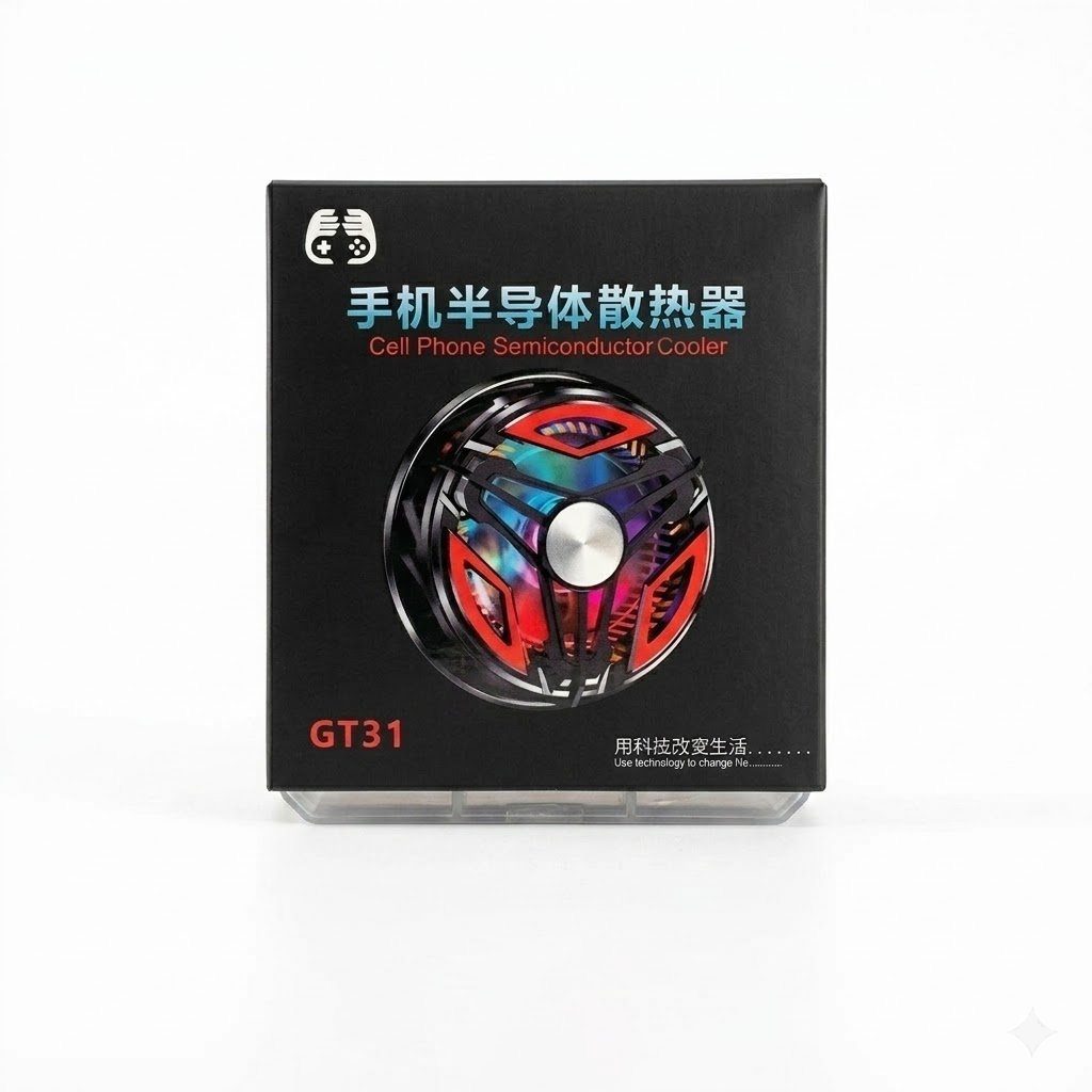 MEMO GT31 Magnetic Mobile Cooling Fan – High-Speed Gaming Phone Cooler