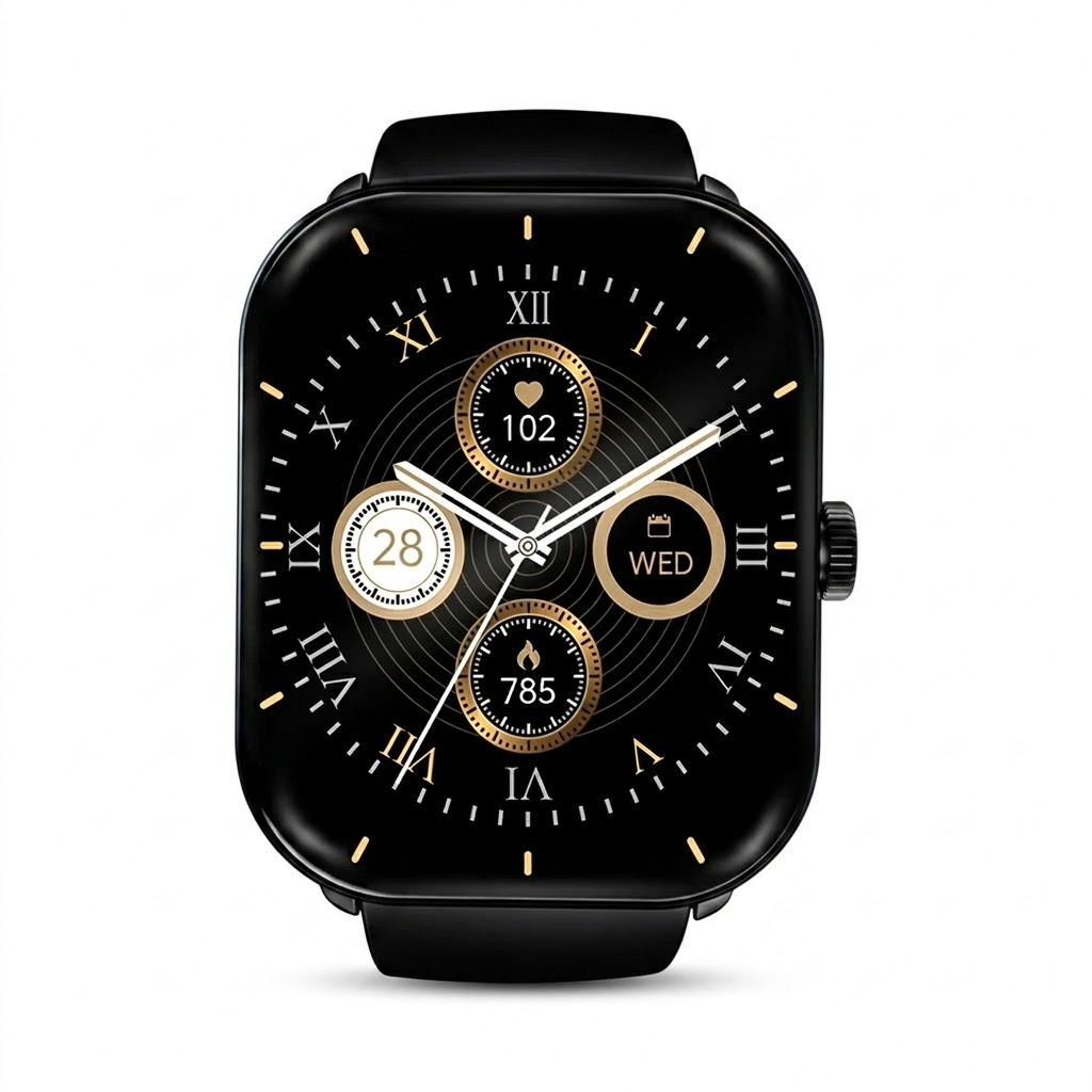 LOGIN L-102 Smartwatch – 2.01" AMOLED Display with Bluetooth Calling