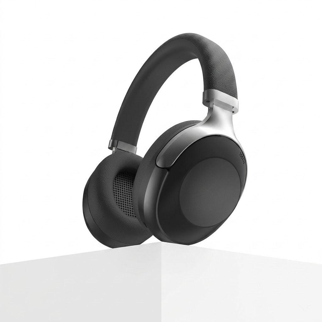 YOLO Vogue Y-510 ANC Wireless & Wired Headphone | Active Noise Cancellation, 50H Playtime, & 40mm Booming Super Bass