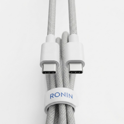 RONIN R2040 Type-C to Type-C Fast Charging Cable – High-Speed Power Delivery Cable