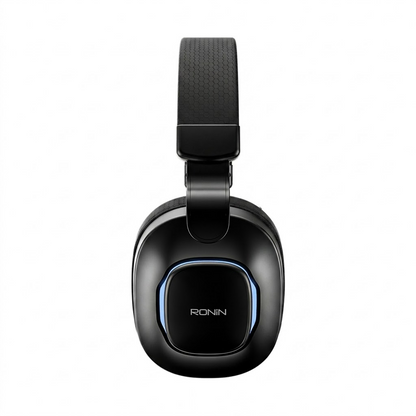 Ronin R-1515 Hurricane Wireless Gaming Headphone | 25ms Ultra-Low Latency Dongle, 40mm Drivers, & Bold RGB Lighting