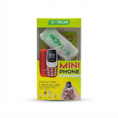 E-TACHI Mini Phone 0.66" Display 350mAh Battery Dual SIM Type-C