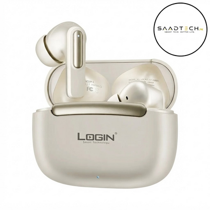 LOGIN L-221 Ambeo Wireless Earbuds – ANC, ENC & 13mm Bass Drivers