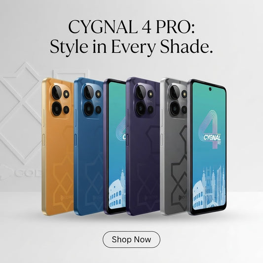 Dcode Cygnal 4 Pro – 6.6" 90Hz Display, 50MP AI Camera & 12GB RAM 128GB ROM
