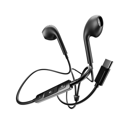 Ronin R-5 Wired Handsfree – Type-C & Android (3.5mm) Earphones with HD Microphone