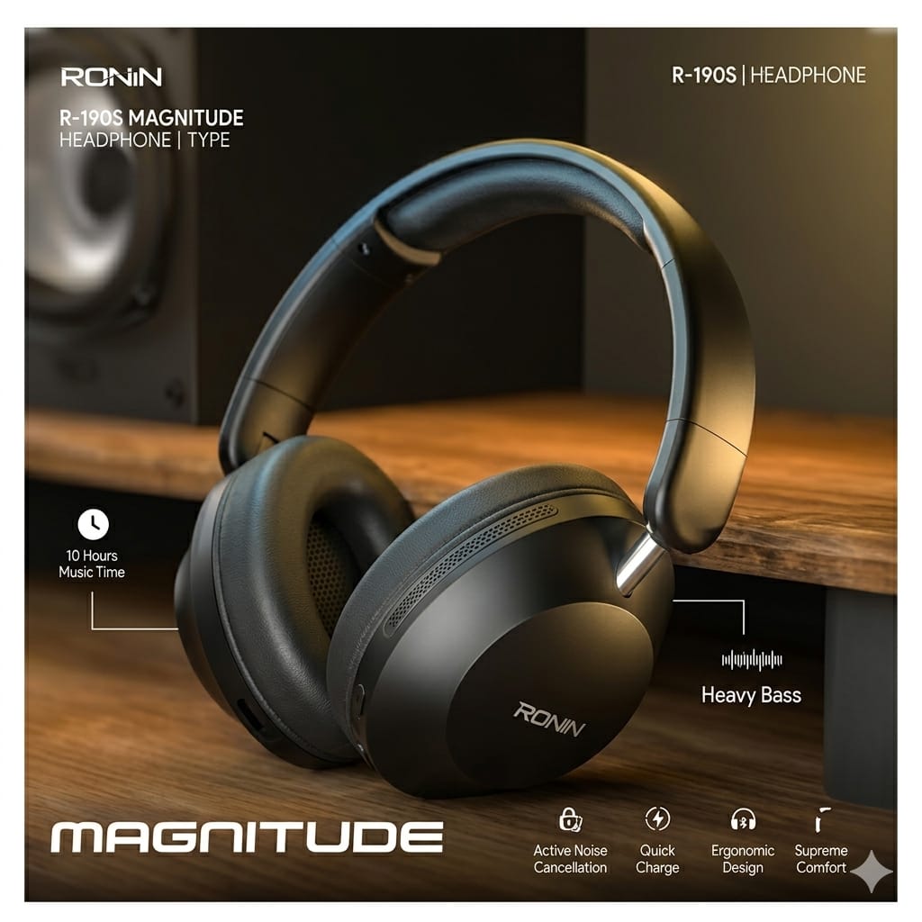 HEADPHONE MAGNETIC RONIN