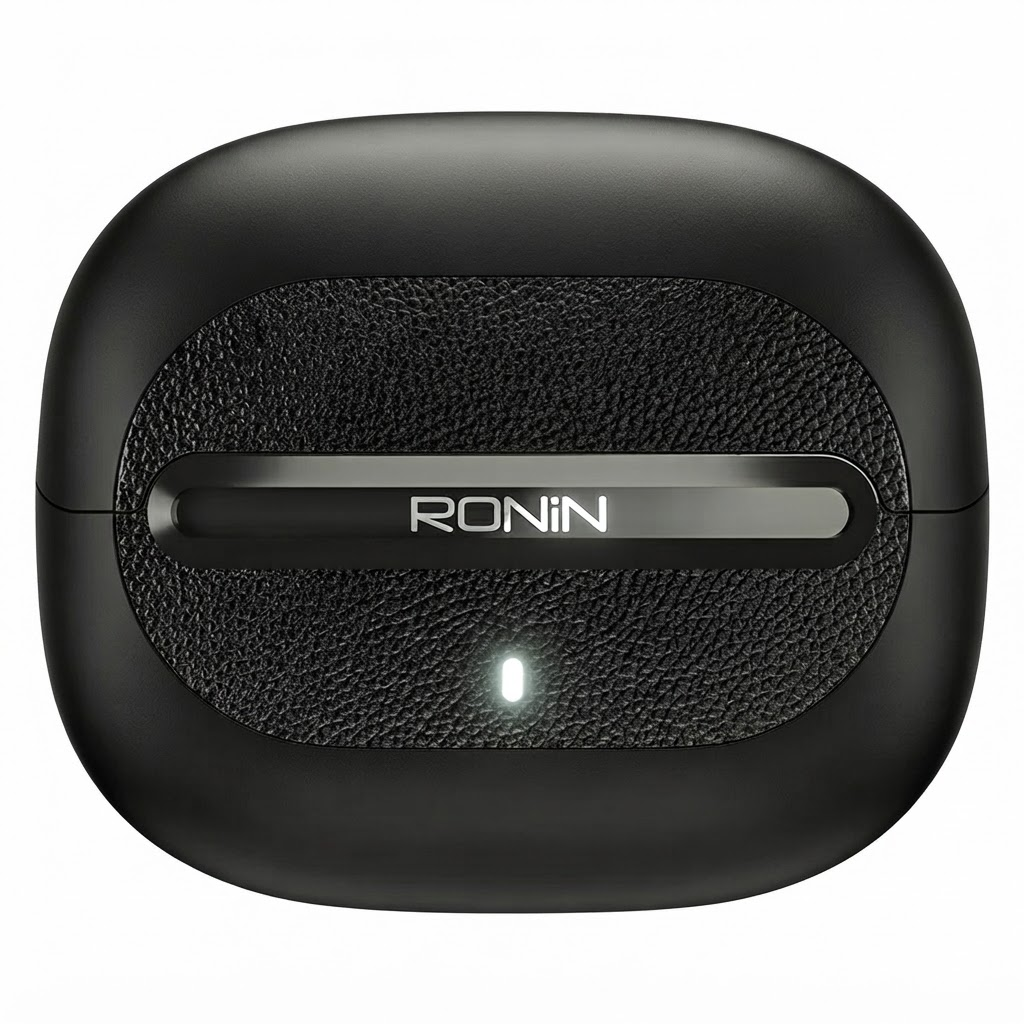 Ronin NOX R-7080 ANC Wireless Earbuds – Bluetooth 5.4, Quad Mic ENC & Dual Device Connection