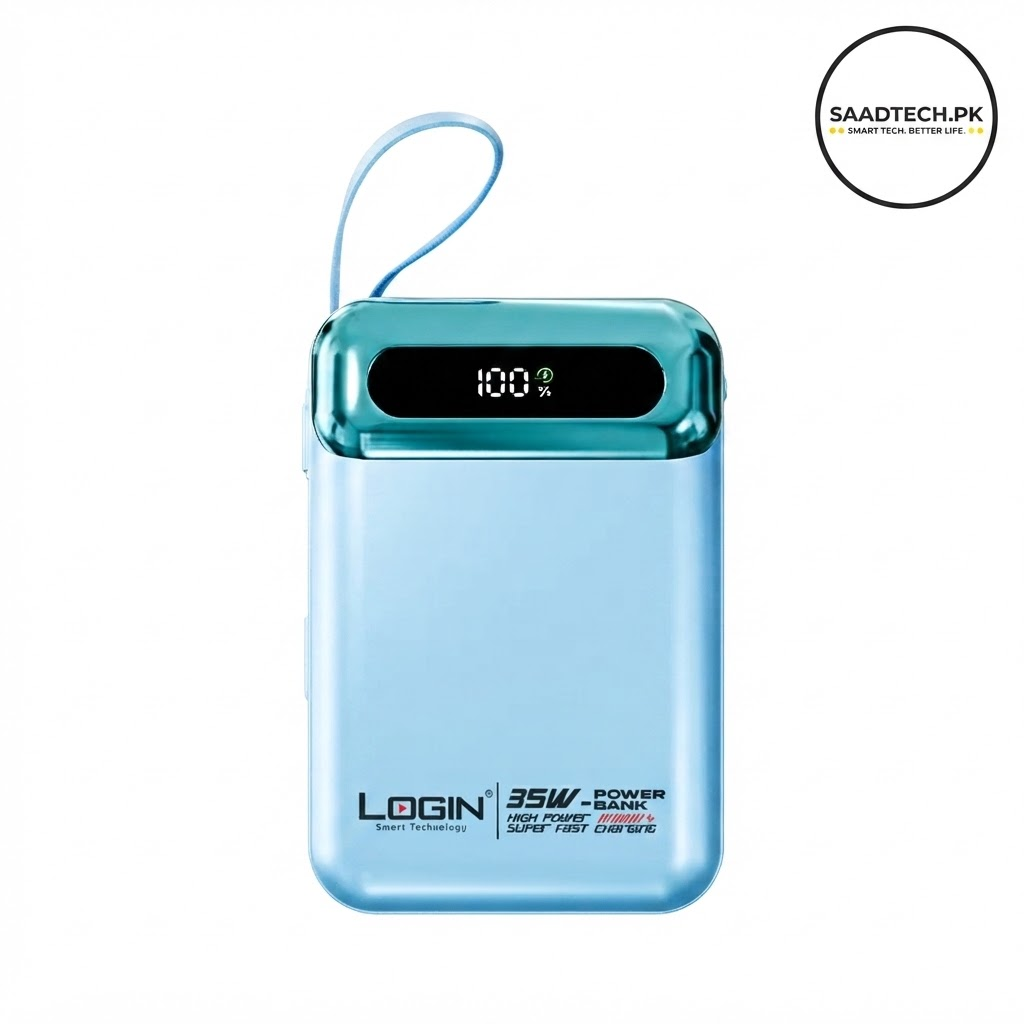 LOGIN AERA L-713 20,000mAh Power Bank – 35W Fast Charging POWER BANK