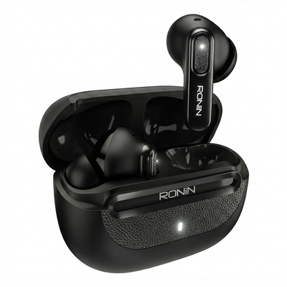 Ronin NOX R-7080 ANC Wireless Earbuds – Bluetooth 5.4, Quad Mic ENC & Dual Device Connection
