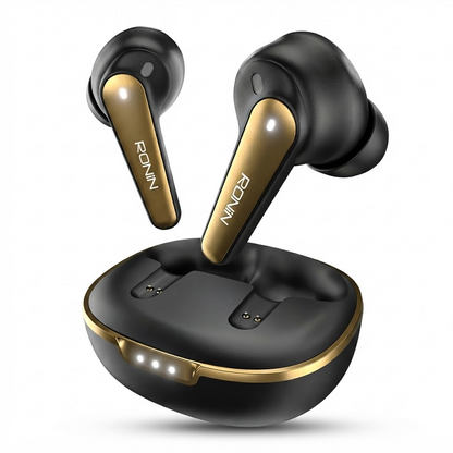 Ronin Eclipse R-7065 ANC Wireless Earbuds with AI ENC, Ronin Studio App & Bluetooth 5.3