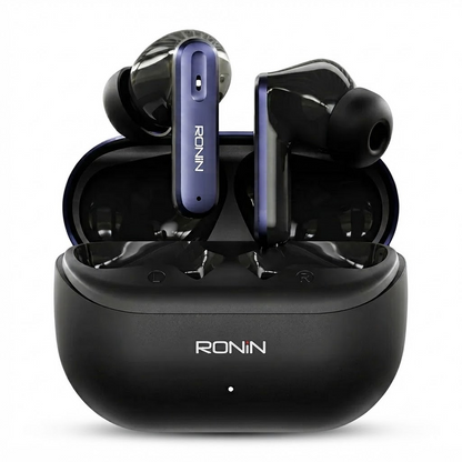 Ronin Vesper R-7075 ANC Wireless Earbuds with Bluetooth 5.3, Gaming Mode & Ronin Studio App