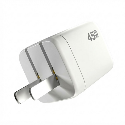 Ronin Wizard X R-6070 45W Fast Charger – Dual Port PD Type-C & USB-A